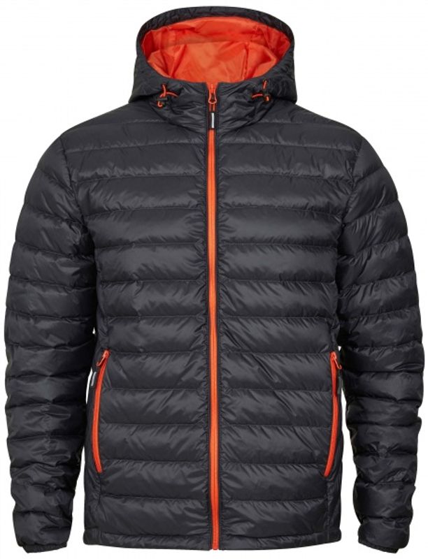 Superlight dunjakke m/hette med logo 