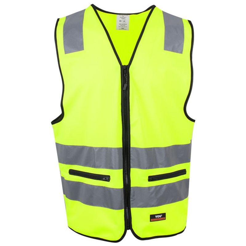 Holmsund synlighetsvest med trykk av logo