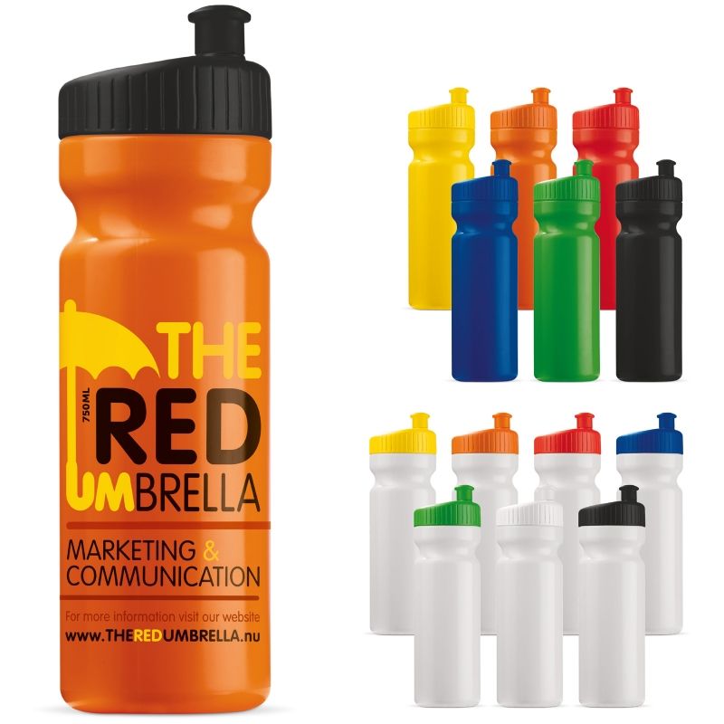Sportsflaske 750ml med firmalogo