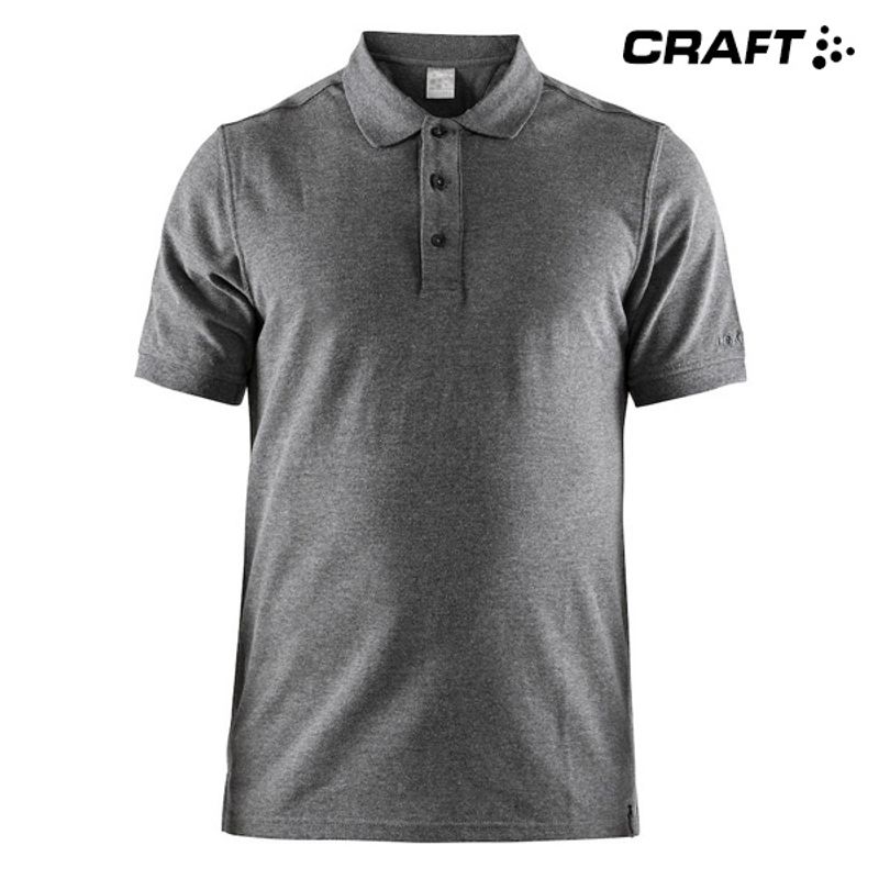 Craft Casual polo pique med trykk