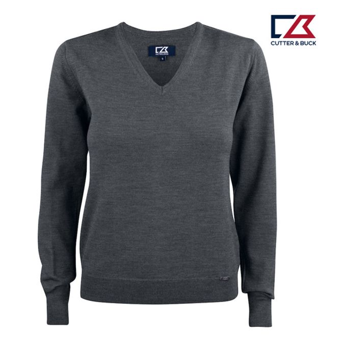 Hovedbilde Everett dame V-neck Merinoull ...