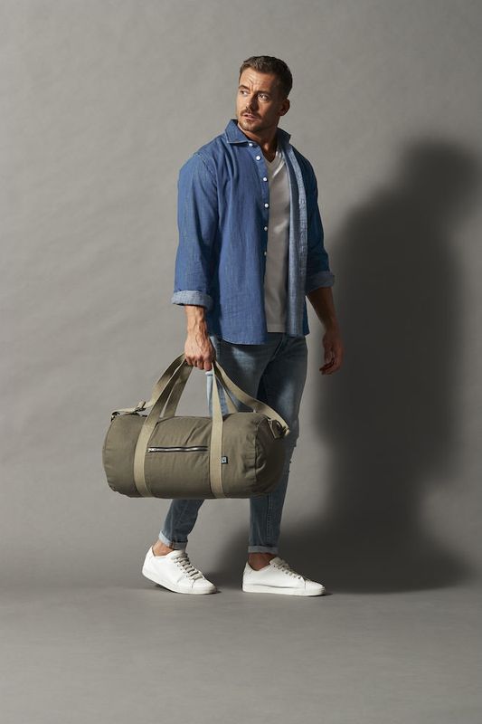Økologisk Fairtrade 25L bag med logo fra Cottover