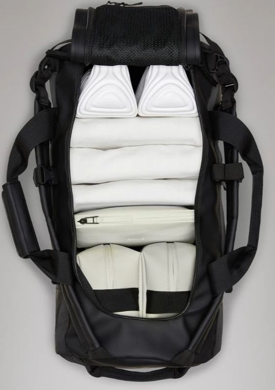 Rains Texel Duffelbag med logo